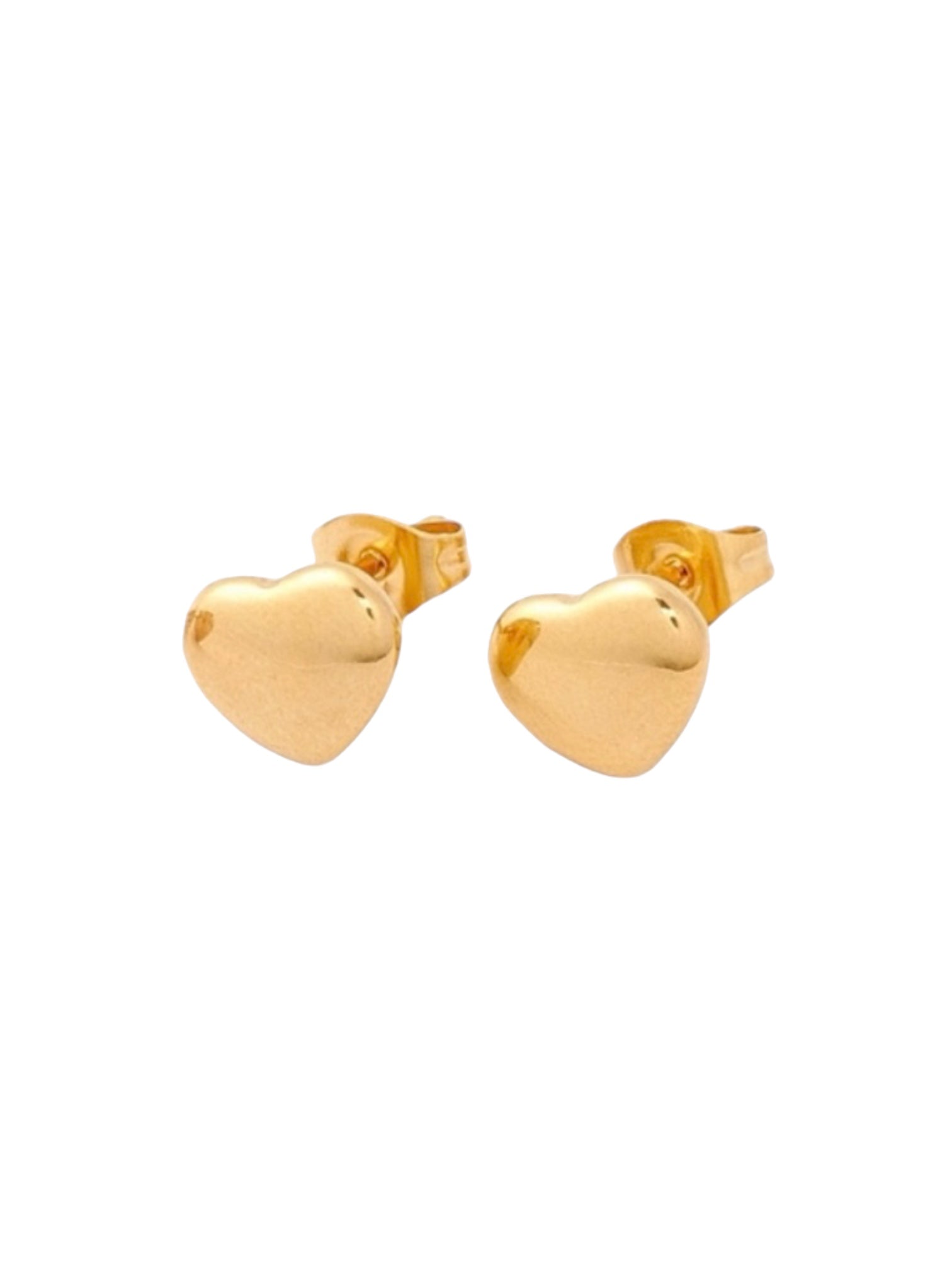 Melani heart stud earring