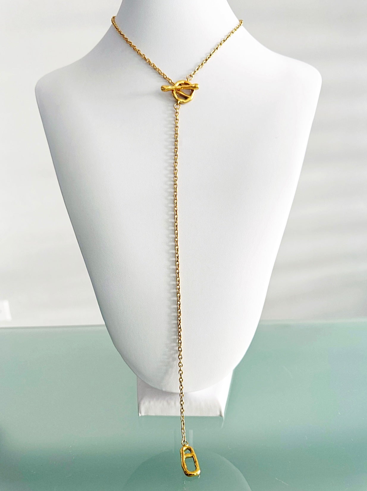 Karina long chain necklace