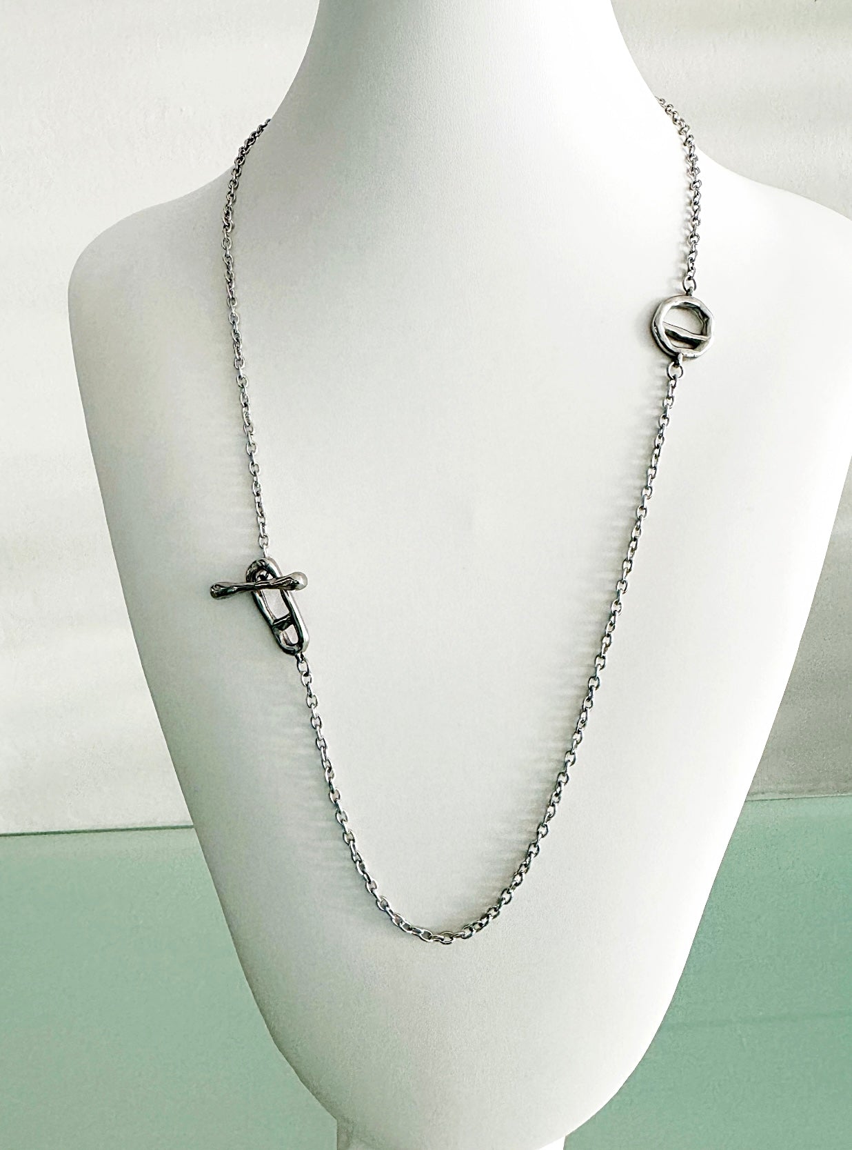 Karina long chain necklace