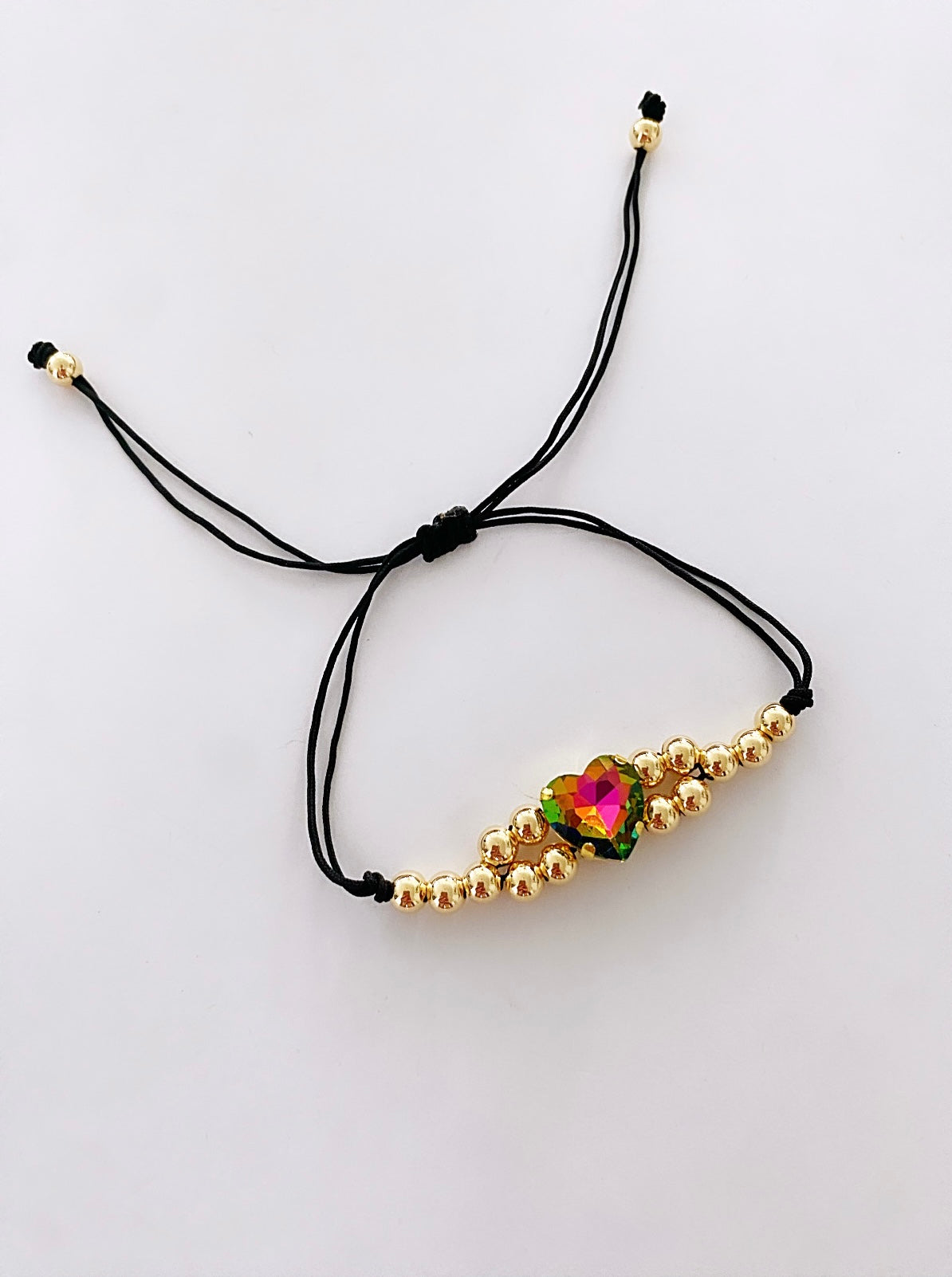 Brilliant heart bracelet each