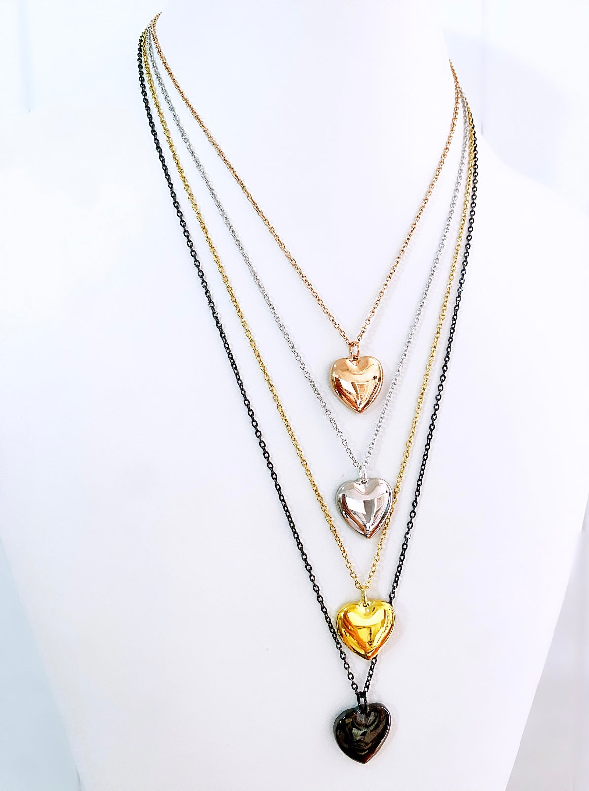 Forever Love layers necklace