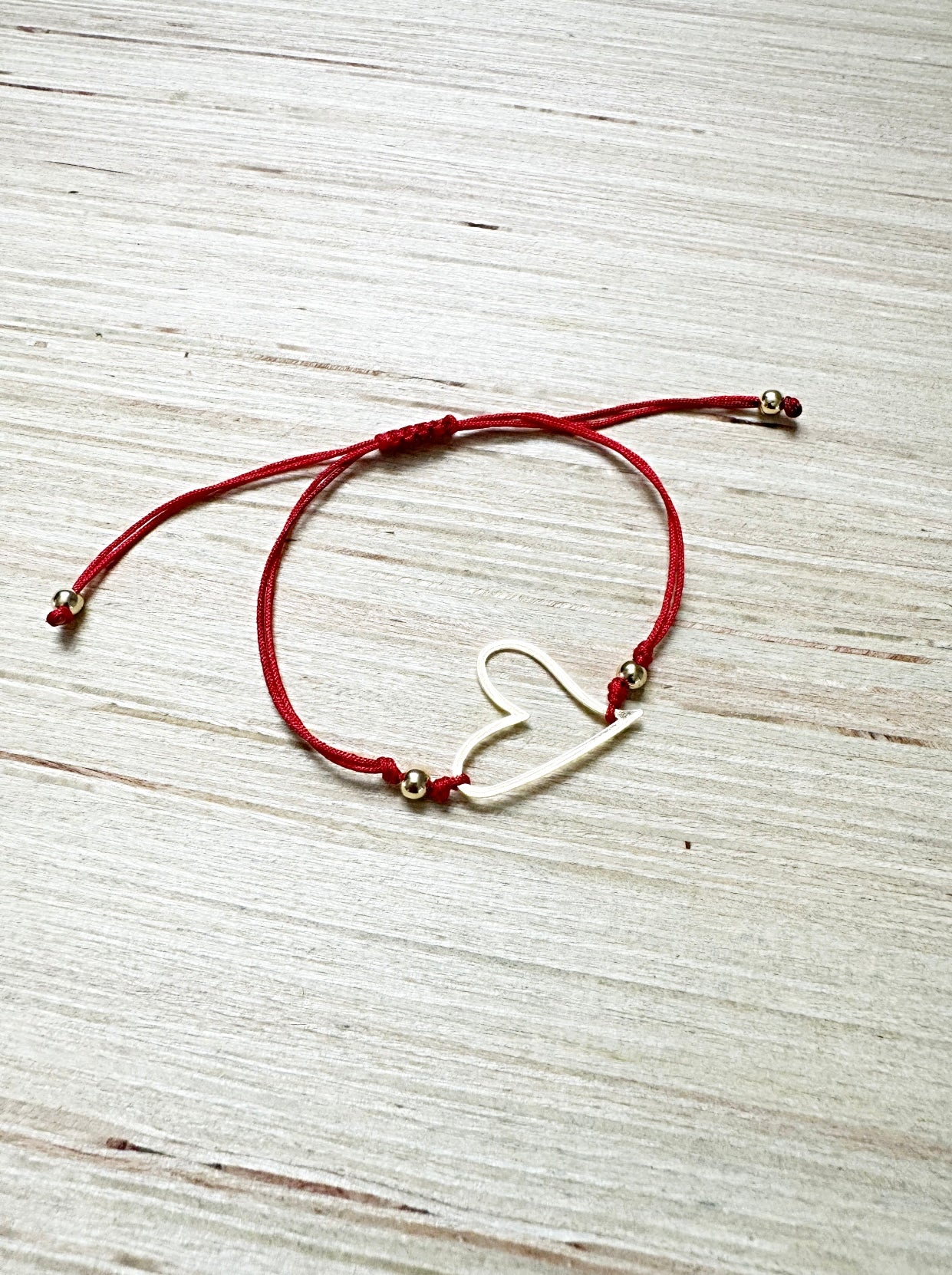 Friendship heart bracelet