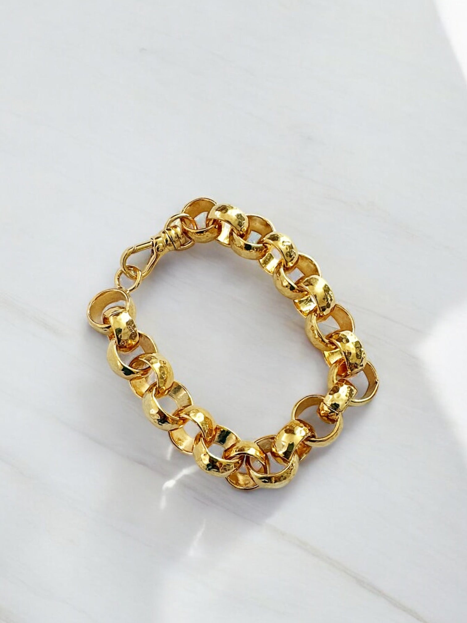 Daisy rolo chain bracelet