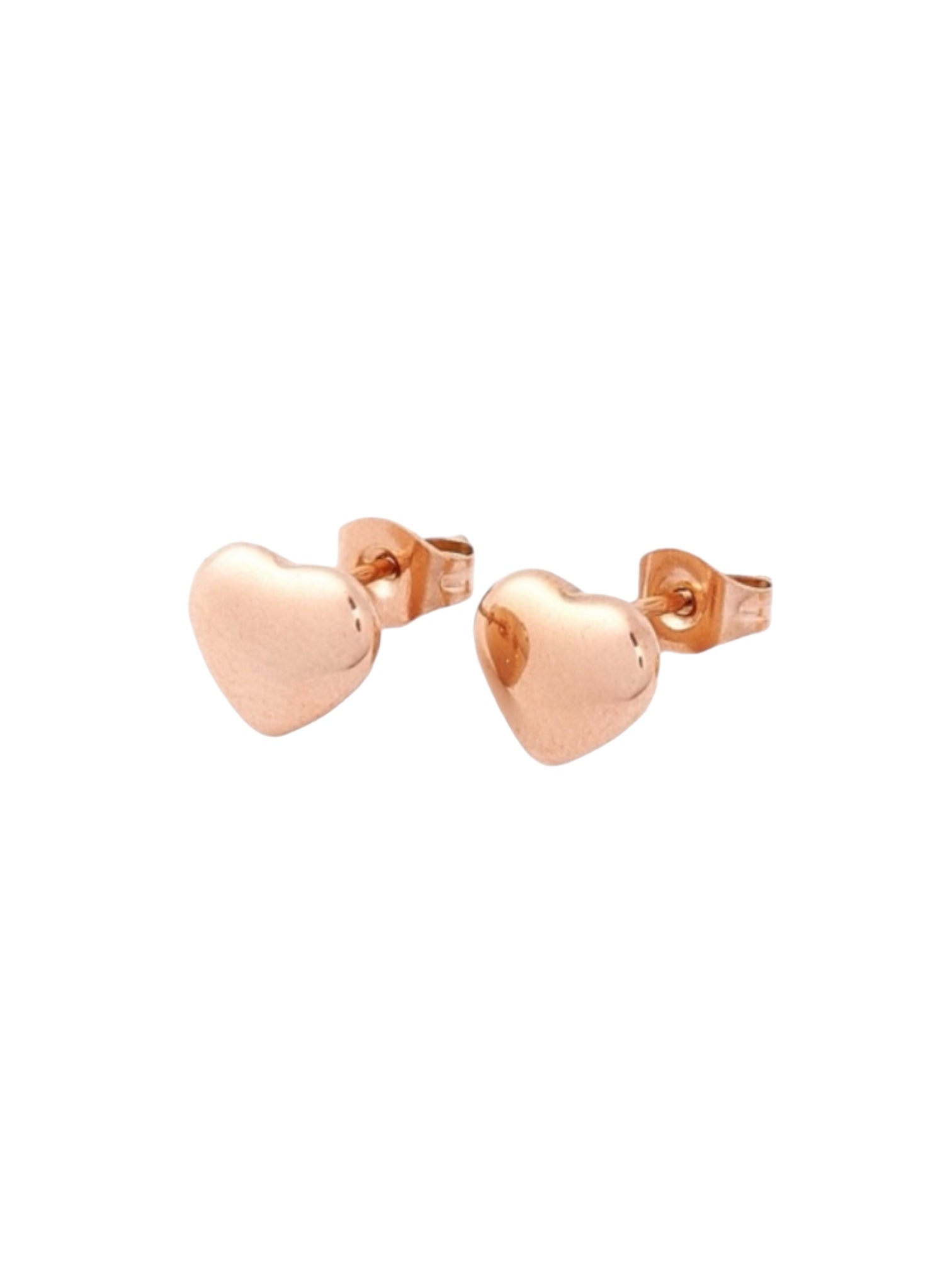 Melani heart stud earring