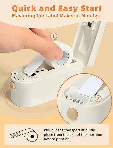 MakeID 0.63" x 13' Label Tape Compatible with MakeID Label Makers L1 Q1 E1 Refills Waterproof Laminated Custom Stickers Office Labels Replacement 16mm x 4m