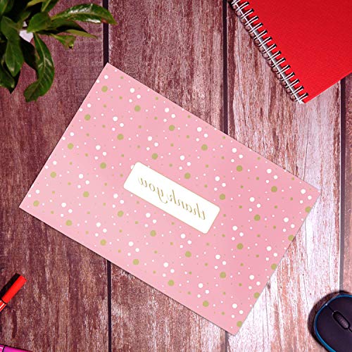 100 Count - 10x13 inch, Pink Polka Dot - Thank You Poly Mailer Envelope, Mailing Shipping Bags with Self Seal Strip