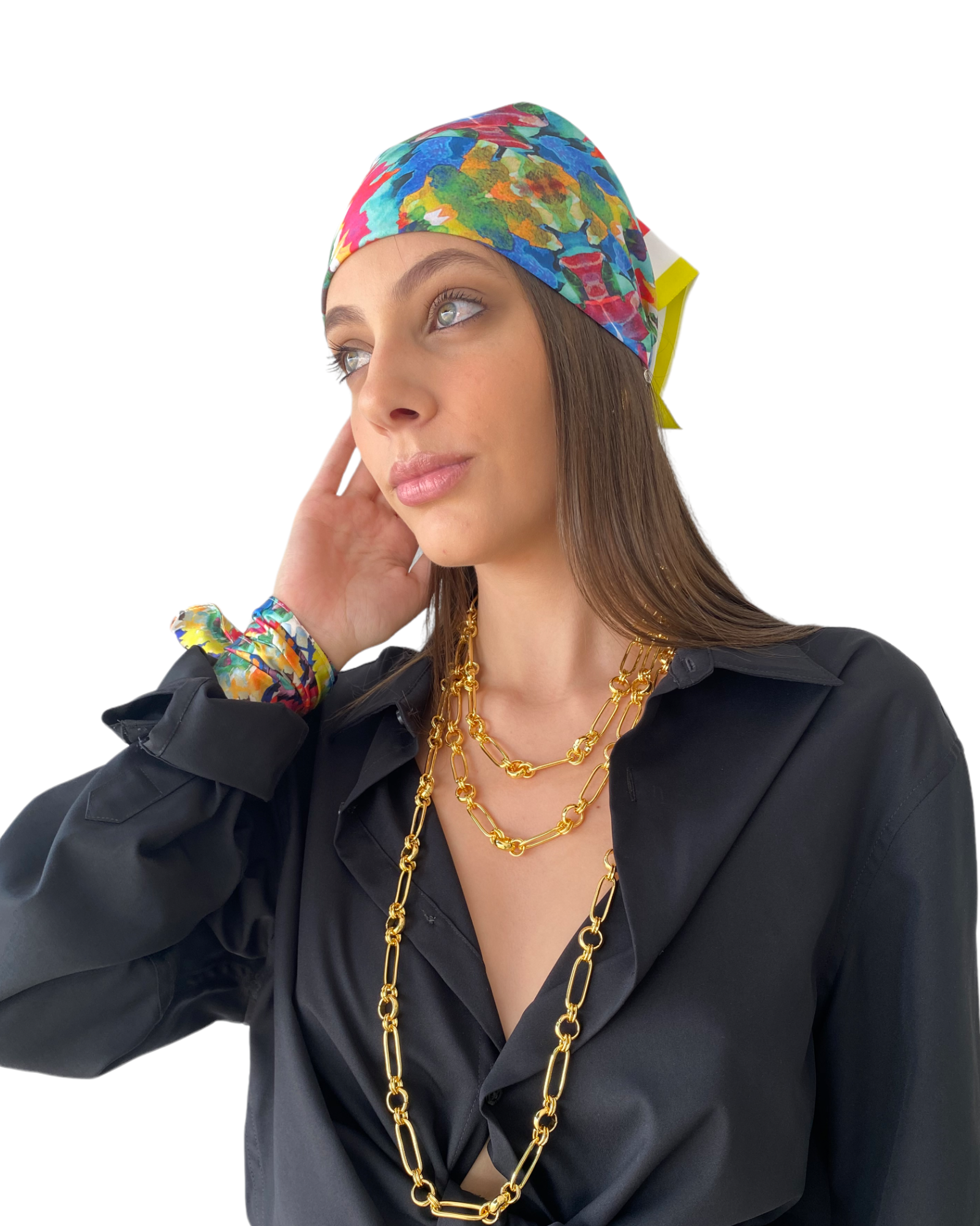 Mandala headscarf