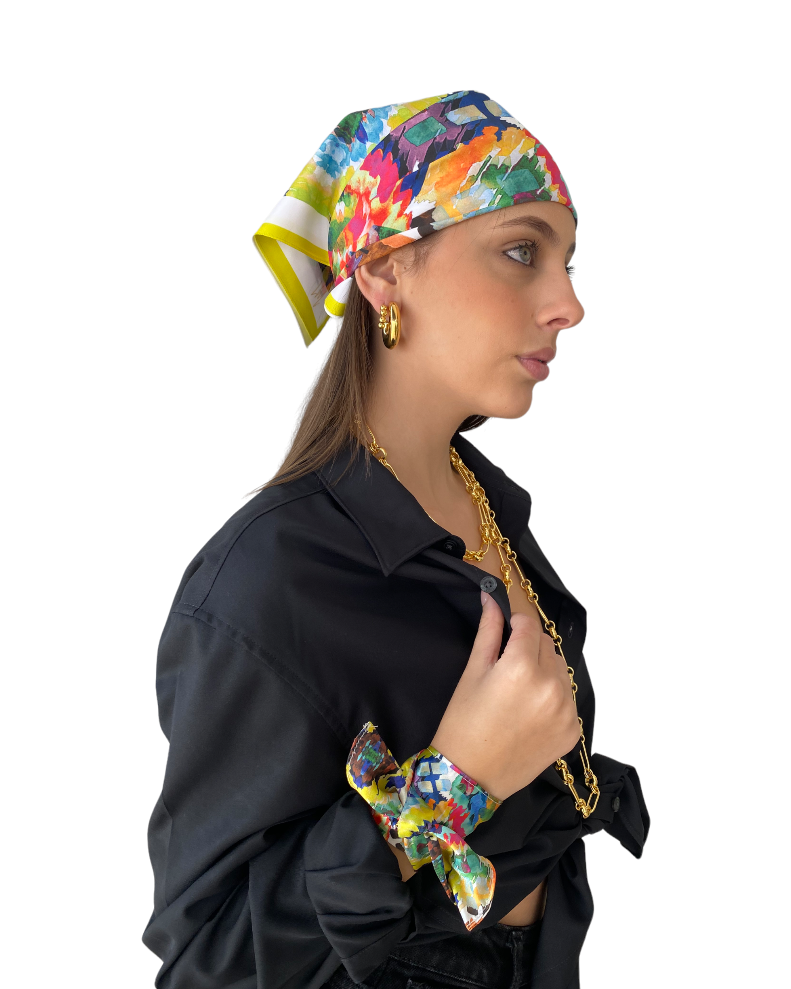 Mandala headscarf