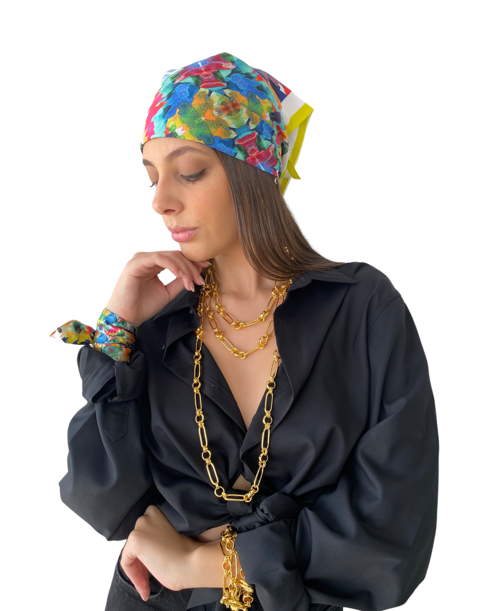 Mandala headscarf